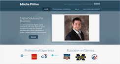 Desktop Screenshot of mischaphilleo.com